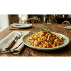 Riz Thaï poulet
